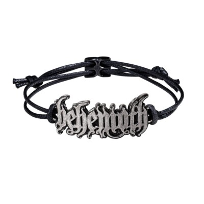 Alchemy Gothic Rocks Behemoth Logo Bracelet Classic Hard Rock Heavy Metal Doom