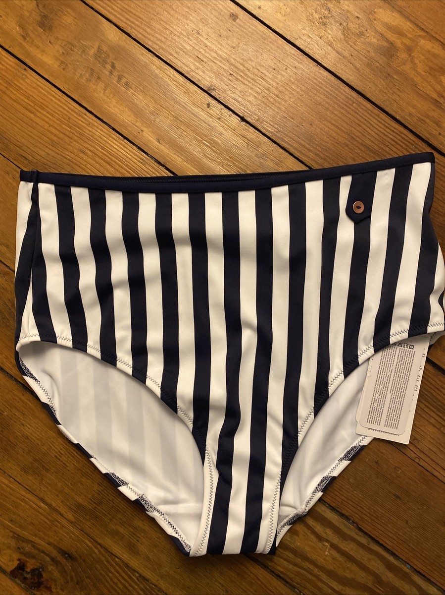 Badens ファンシー BNWT Fantasie Swim Cote D'Azur Hi Waist bottom FS6747 INK size XXL