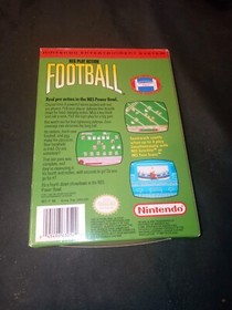 NINTENDO ENTERTAINMENT SYSTEM SPORT GAME LOT OF (2) NES FOOTBALL & SIDE POCKET