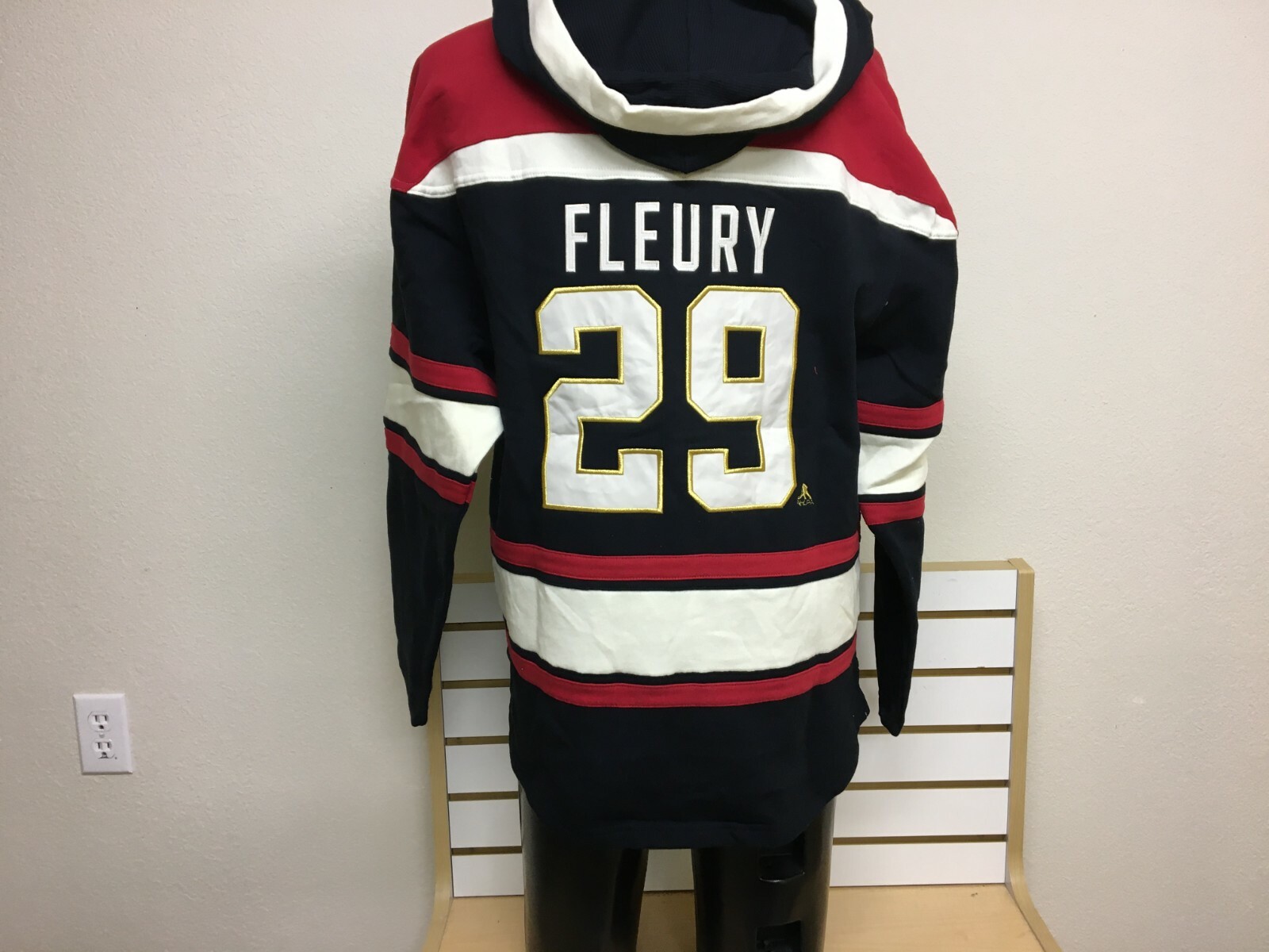 VEGAS GOLDEN KNIGHTS 47 Brand Superior Lacer Hoodie Hockey Marc-Andre Fleury 29 