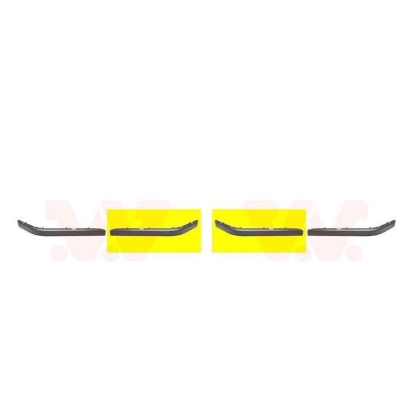 Set Blende StoßFäNger Vorne Links FüR BMW 7Er E38 Bj.95-01 Bj.94-01 Bj.96-98-image