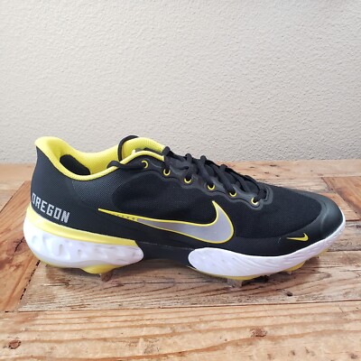 Nike Alpha Huarache Elite 3 Low Cleats Oregon Ducks Mens  display picture 1