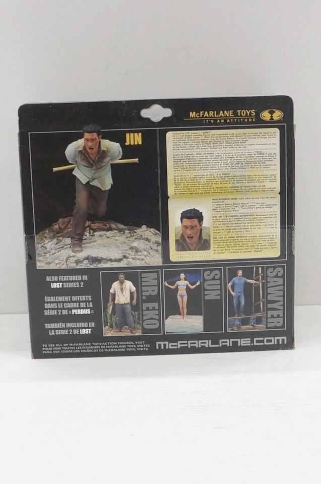 Jin - Lost Serie 2 - Action Figure cm 14 - McFarlane Toys - Immagine 3 di 4