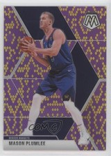 2019-20 Panini Mosaic Purple & Gold Snakeskin Prizm 14/20 Mason Plumlee #3 10qe