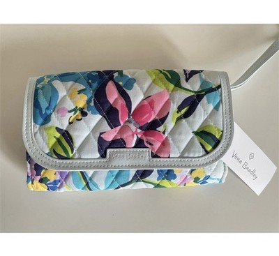 VERA BRADLEY Accordion Wallet . Marian Floral Signature Print. New! Retail $69