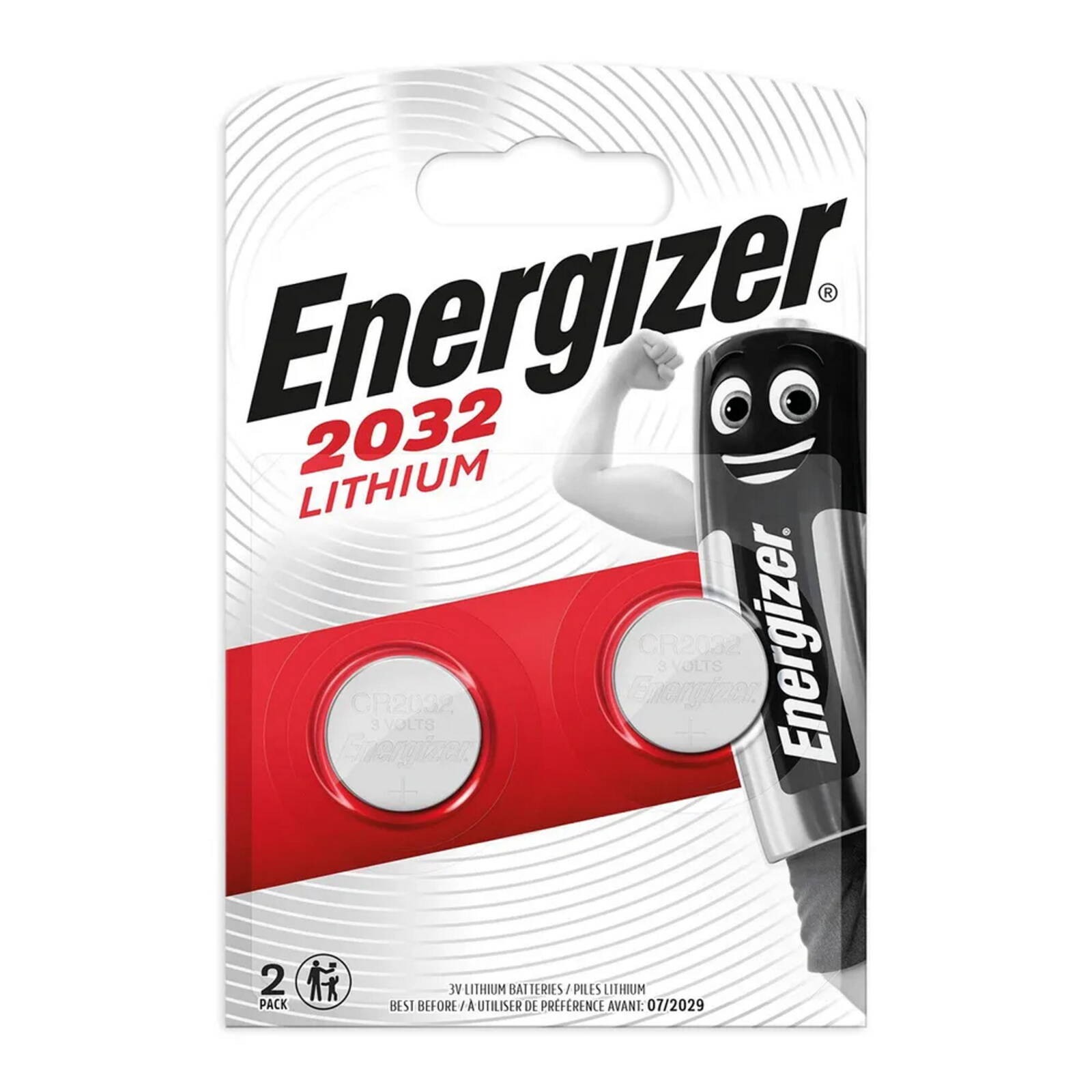 Energizer Pack Of 2 2032/CR2032 Special Lithium Batteries (ER24835)