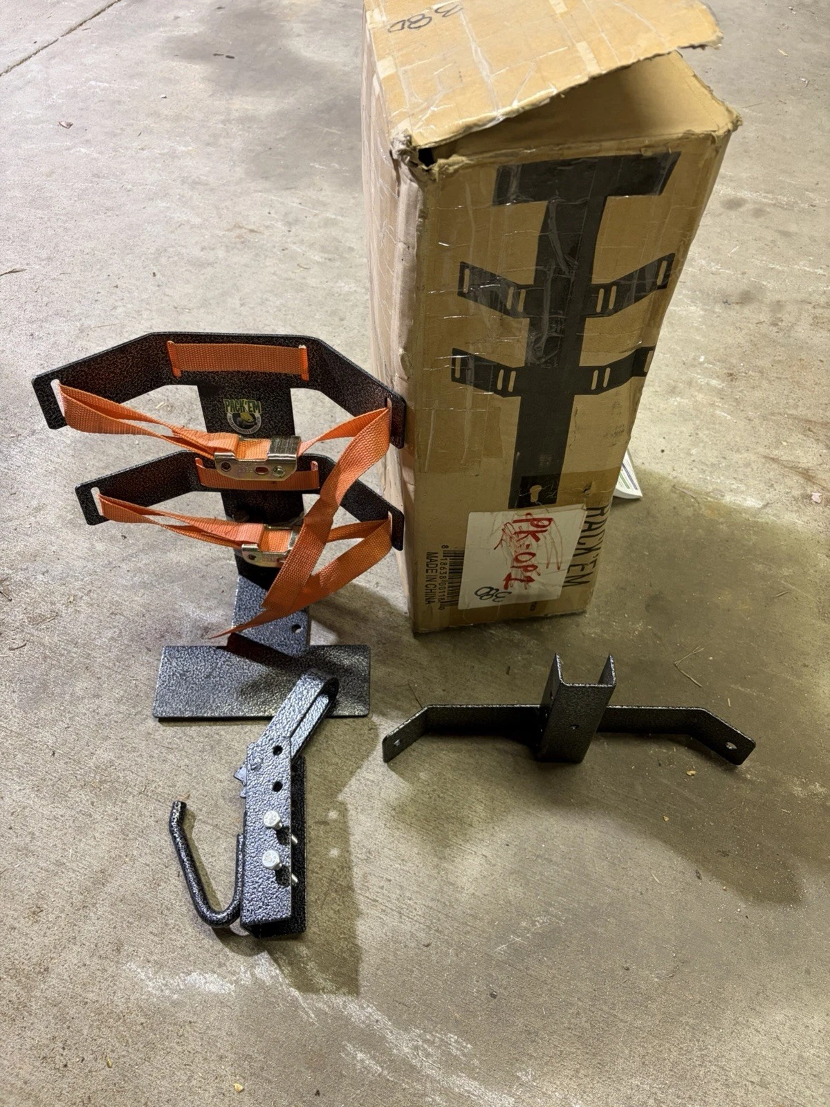 PACK'EM PK Back Pack Blower & Beverage Cooler Rack Expansion Kit