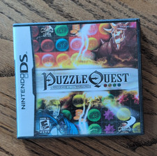 Puzzle Quest: Challenge of the Warlords Nintendo DS w/ Manual E10+