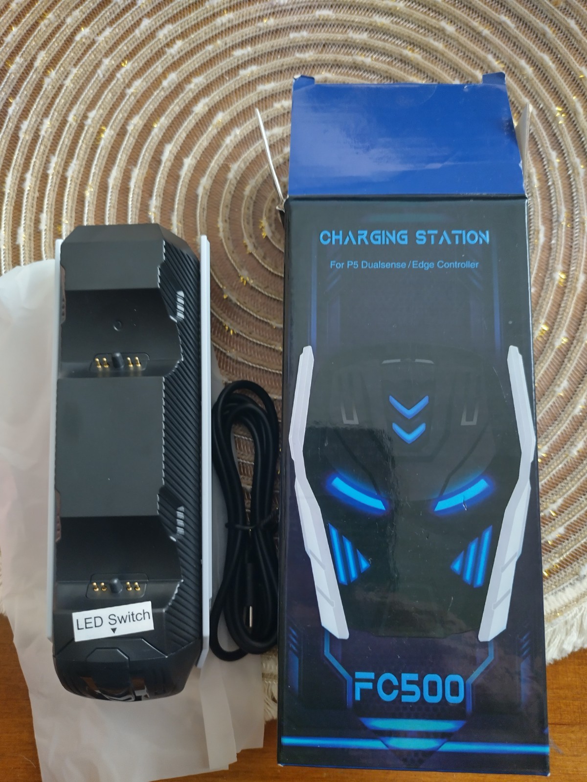 Charging Station For P5 Dualsense Edge Controller FC500-image