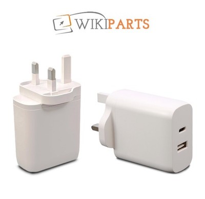 Neu 65W Wandstecker Typ-C weiß Adapter für MSI Summit E16 Flip Evo A13MT Ladegerät