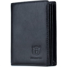 Large Capacity Genuine Leather Bifold Wallet/...