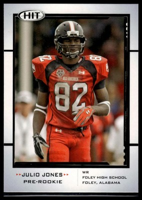 2011 SAGE HIT #PR4 Julio Jones Pre-Rookie Silver