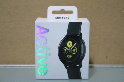 Samsung Watch Active SM-R500 Bluetooth Fitnessarmband Fitness-Tracker, 40mm Neu!