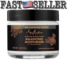 SheaMoisture Balancing Moisturizer African Black Soap, 2oz (57g)