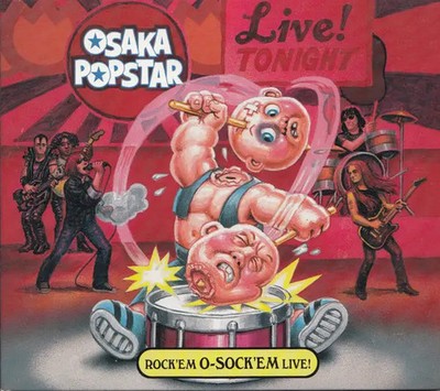 CD Osaka Popstar Rock Em O-Sock Em Live! DIGIPAK Misfits Records