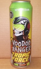 Voodoo Ranger Tropic Force IPA 19.2 oz beer can New Belgium Brewing Co. - EMPTY