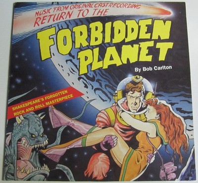 Bob Carlton   Music Original Cast Recording Return To The Forbidden Planet LP