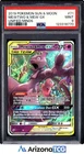 Pokemon 2019 Mewtwo & Mew GX 71/236 Tag Team Unified Minds PSA 9
