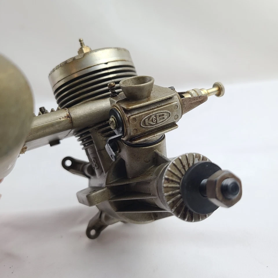 K&B .65 65 Sportster Two Stroke Nitro RC Remote Control Airplane Engine W/ Muff - Image 2 of 4