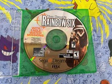 Tom Clancy's Rainbow Six (Sega Dreamcast, 2000) Disc Only