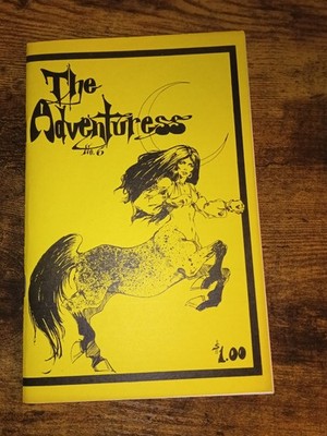 1978 THE ADVENTURESS # 6 Vintage Comic Fanzine Zine Nick Chinn Heroines Fan Club
