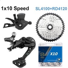 Deragliatori 10V RD M4120 1x10 Velocità SL-4100 Leva Cambio KMC 10V Catena Nuovi