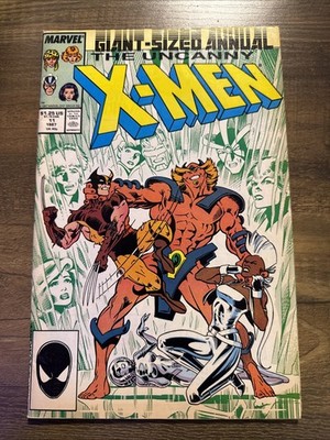 X-Men Annual #11 (1987) Marvel Comics FN+ 6.5 Classic X-Men Issue
