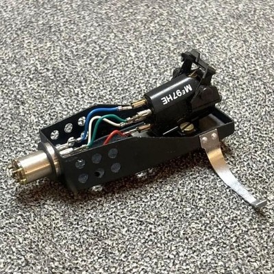 Shure ME97HE MM Phono Cartridge Grace Headshell Untested As-Is Vintage Used