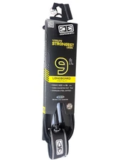 Ocean & Earth Premium Surfboard Ankle One Piece leash 9ft Cord 7mm Black New