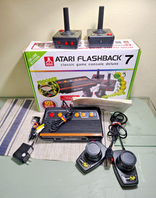 Atari Flashback 7 Classic 101 Game Console Paddle Frogger Deluxe Ed. Box NEW MIB