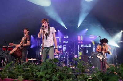 The Other Tribe perform during Beat Herder Festival at Ribble Vall- Old Photo 7