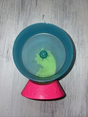 Mattel Barbie Doll Pink Blue Pet Hamster Replacement Wheel Only #3720