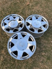 Oem Cadillac 15 Chrome Wheels Set Of 3 Vintage Style