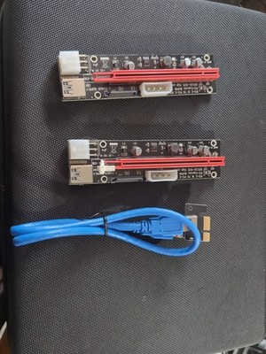 PCIe GPU Riser Card Adapter, PCI-E 1X To 16X for Mining/Relocating Temporarily
