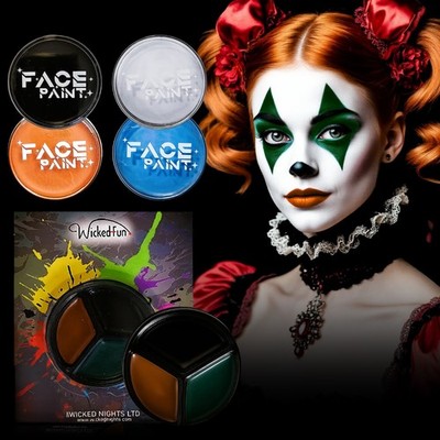 Gesichtsfarbe Halloween Weihnachten Kleid Party Neon Farben Body Make Farben 7,8g