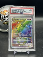 Charizard VSTAR 174 Secret Swsh09: Brilliant Stars PSA 9 Mint (CB)
