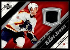2005-06 Upper Deck UD Game Jersey Stephen Weiss #J2-SW