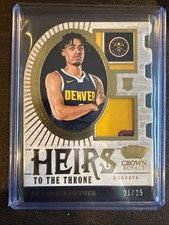 2023-24 Panini Crown Royale - Heirs to the Throne Julian Strawther #HT-STW Prime
