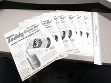 OVALTINE 1950 TODDY Wander chocolate malt milk drink mix magazine ad (1 example)