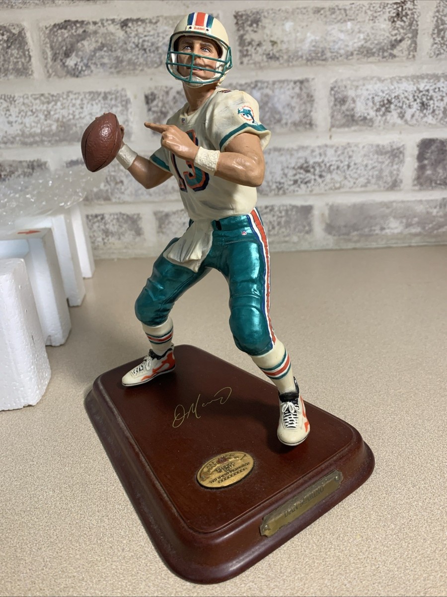 Dan Marino Miami Dolphins Danbury Mint Figurine Statue NFL | eBay