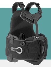 Thuasne Sleeq Max Quinn Medical Rigid Back Brace TLSO Universal Sizing Black