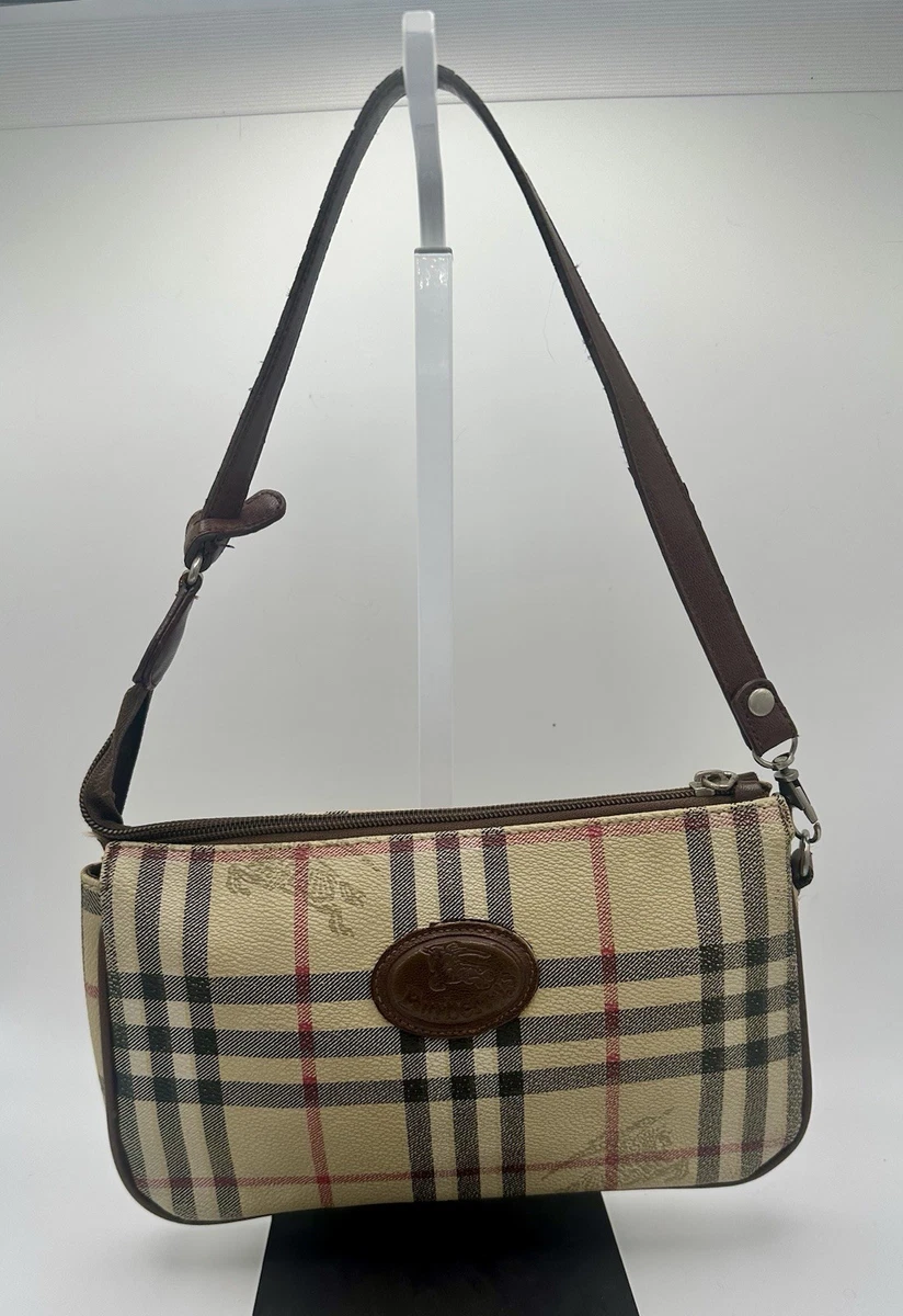 Burberry Haymarket Shoulder Bag Small Bags & Handbags for Women 