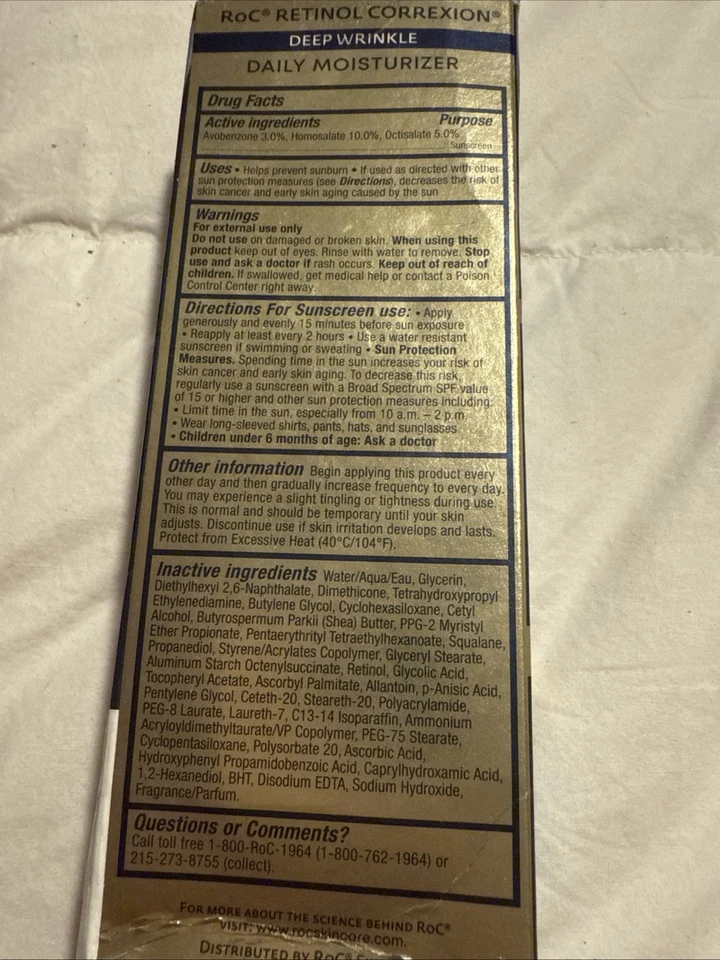 Retinol Correxion Deep Wrinkle Facial Filler with Hyaluronic Acid & Retinol - Image 3 of 4