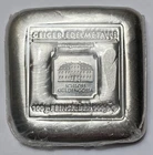 💥RARE💥 100 gram Silver Bar  Geiger Edelmetalle-Original Square Assay Serial #