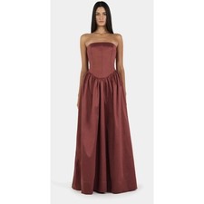 Hansen & Gretel Audrey Pinot Pocketed Gown