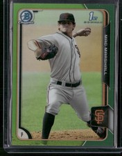 2015 Bowman Draft #113 Mac Marshall Chrome Green Refractors #/99