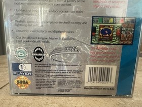 Dungeon Master II: Skullkeep (Sega CD, 1994) Complete w Manual & Reg Card