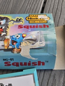GAME & WATCH SQUISH NINTENDO UNTESTED Nintendo portable game