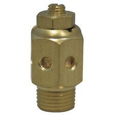 Speedaire 1Eju7 Speed Control Muffler, 1 Npt, 1 5/16 Hex
