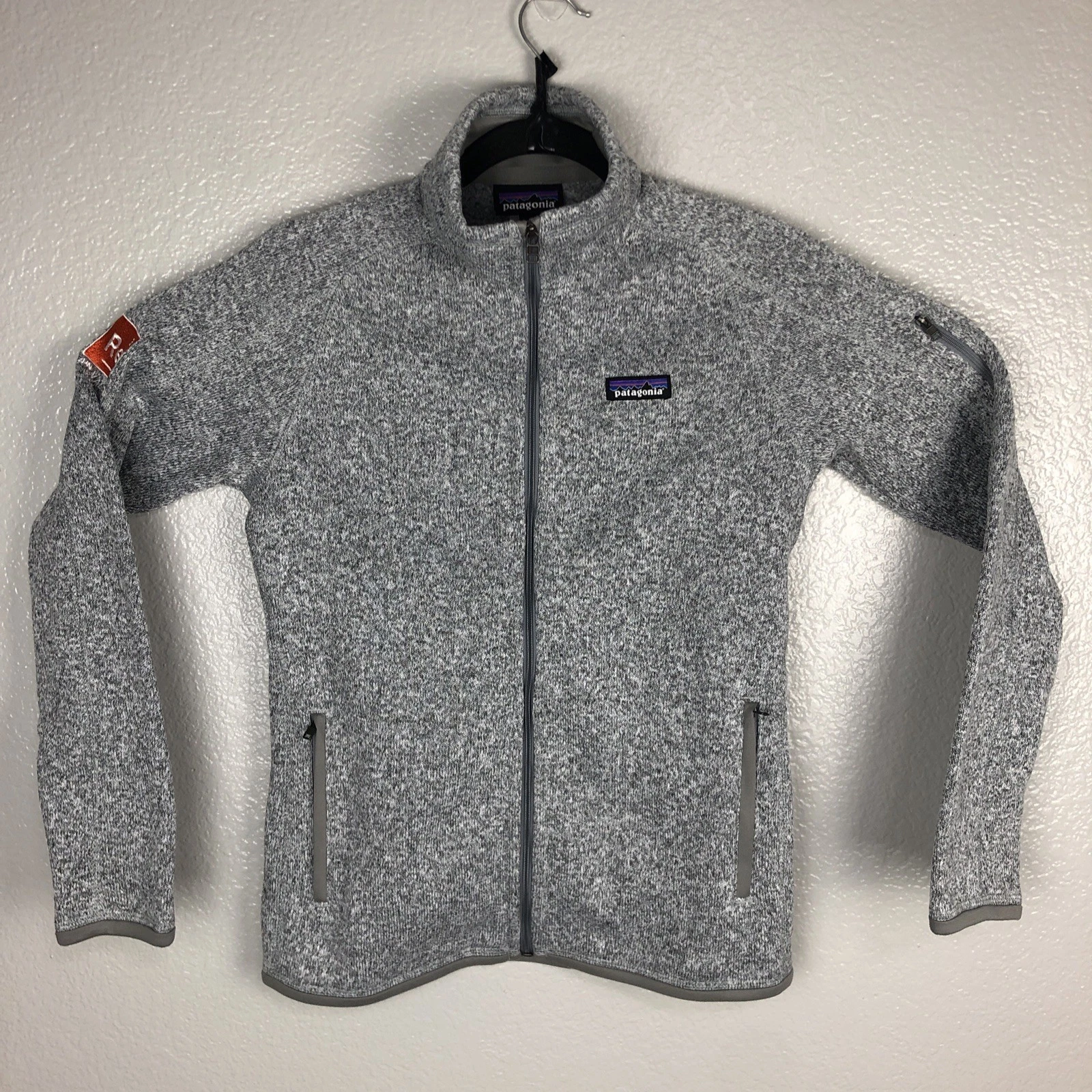 Patagonia Better Sweater Full-Zip Fleece Jacket Gray Heather Women’s Size Small